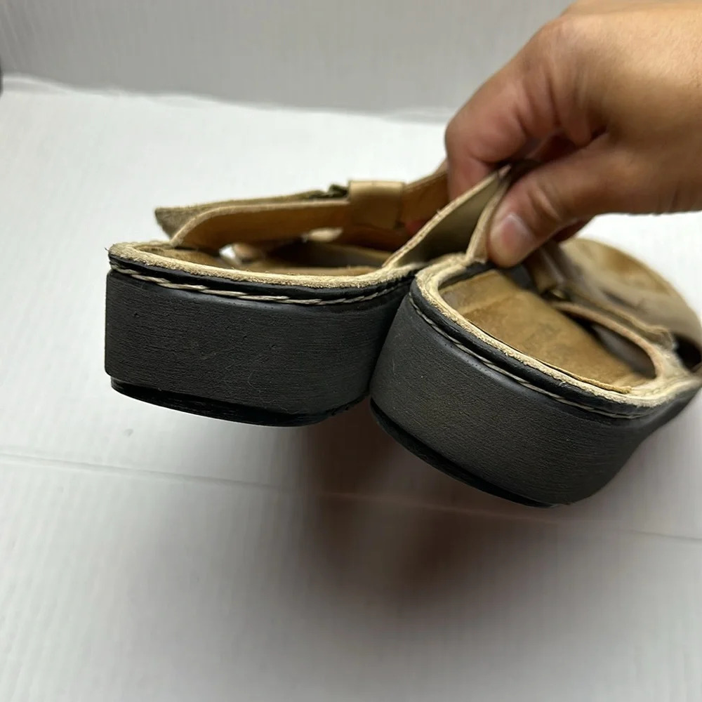 Naot leather Sandals sz 40 - Picture 3 of 6